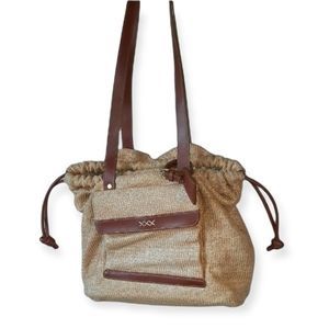 Liz Claiborne Woven Boho Shoulder Bag